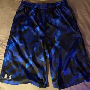 Blue Under Armor shorts for boys